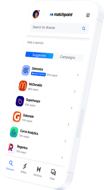 Matchpoint endorsement marketplace dashboard